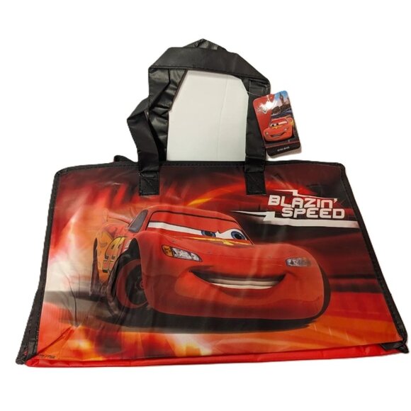 Pixar Other - Disney Pixar Cars Lightning McQueen Reusable Tote Bag Blazin Speed